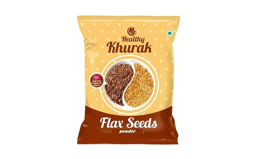 Healthy Khurak Flax Seeds Powder    Pack  400 grams